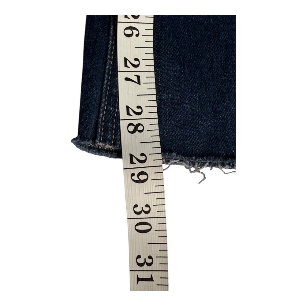 PAIGE Leenah Ankle Raw Hem Wide Leg Jeans Women's Size 10 (30) Gracie Lou NWT - Picture 7 of 7